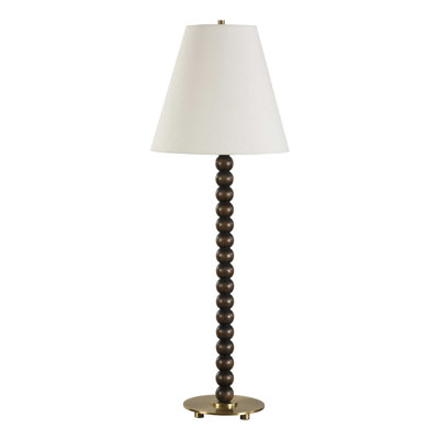  Gallus Wood Spheres Table Lamp