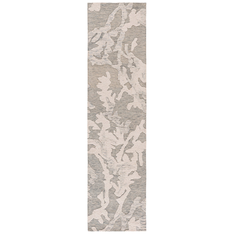 Harvest 302 Hand Tufted 80% Wool; 20% Cotton Abstract Rug, Runner 2'3" x 9'