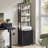 Filing Cabinet With Height-adjustable Open Shelves-1009772802