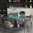 Round Dining Table With Sintered Stone Tabletop-331995955
