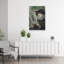 Woman Reading, 1879-80 Abstract Contemporary Portrait Wall Art Print-379287393