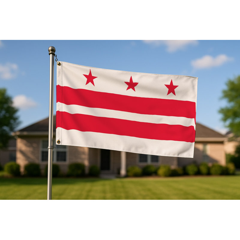 Drapeau de Washington D.C. — Drapeau