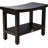 Patented 24" Sumba Mocha Teak Shower Bench with Shelf