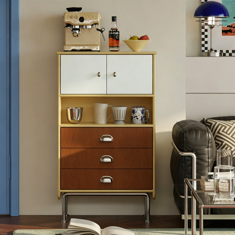 Armoire d'appoint de style rétro moderne