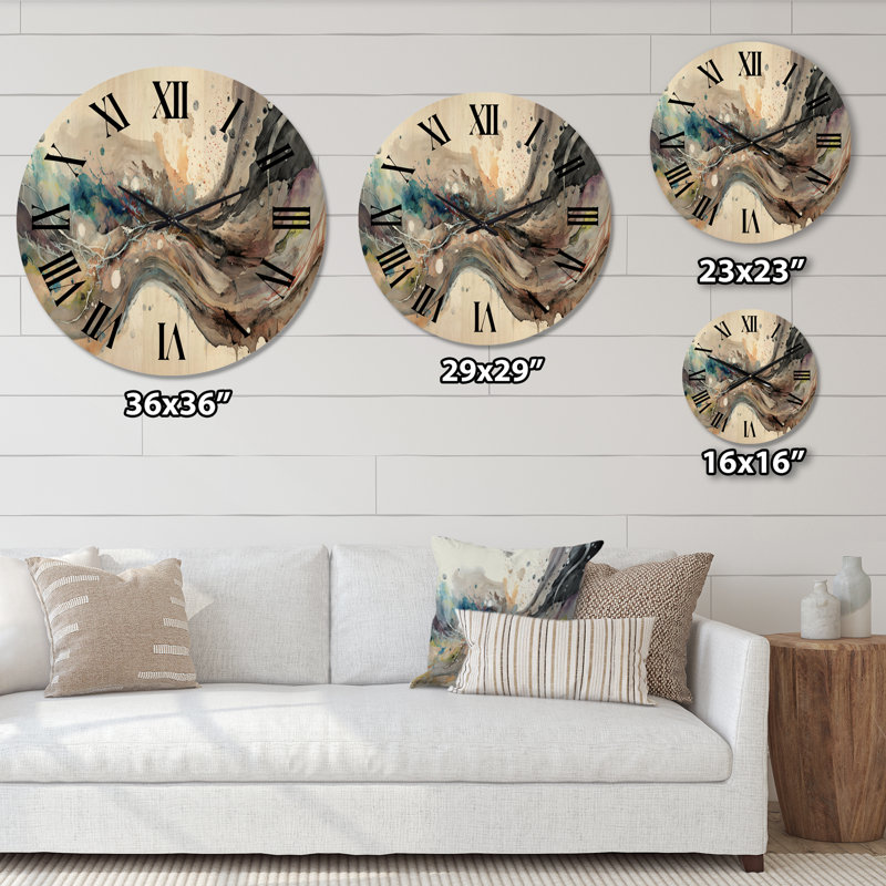 Horloge murale Anetta, Moyenne