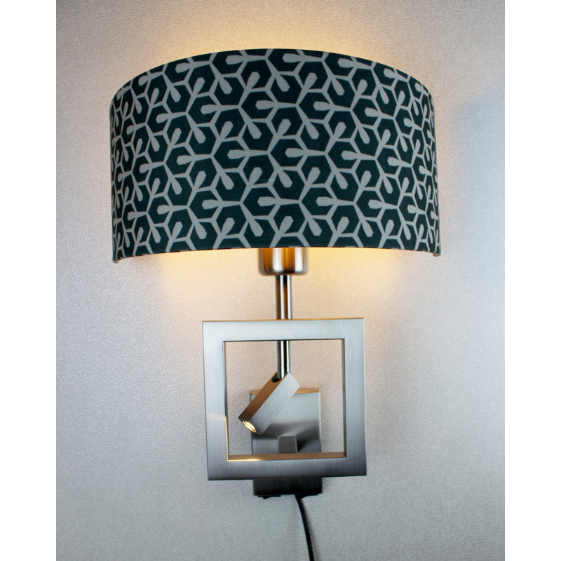 Hartford LED Plug-in Armed Sconce