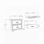 Armoire de chevet RYder