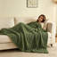 Lightweight and Soft All-Season Throw Blanket, for Chair, Sofa, and Bed-125290620-125290621