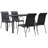 Gertrudt Patio Dining Set with Rectangular Table-277668806-277668801