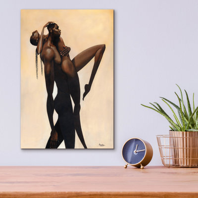 Epic Art 'Take Me Away'  by Manasseh Johnson Sr Acrylic Glass Wall Art, 12" x 16"