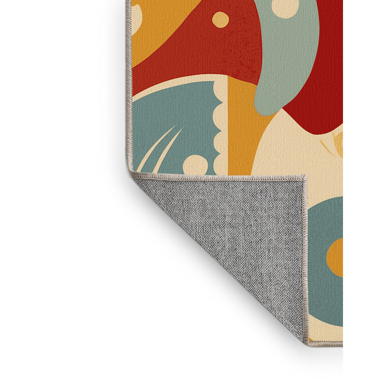 Sleek Stomp Rug, Round 3'