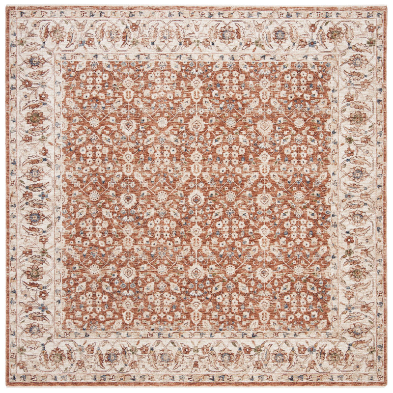 Christensen Performance Oriental Rug, Square 6'7"