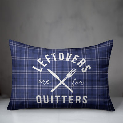Plaid Throw Pillow