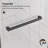 Catalyst 56"- 61" W x 66" H Double Sliding Frameless Shower Tub Door in Matte Black with 3/8" Clear Glass-96391533