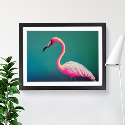 Epic Flamingo - Framed Print