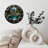 Crab Wall Clock Art
