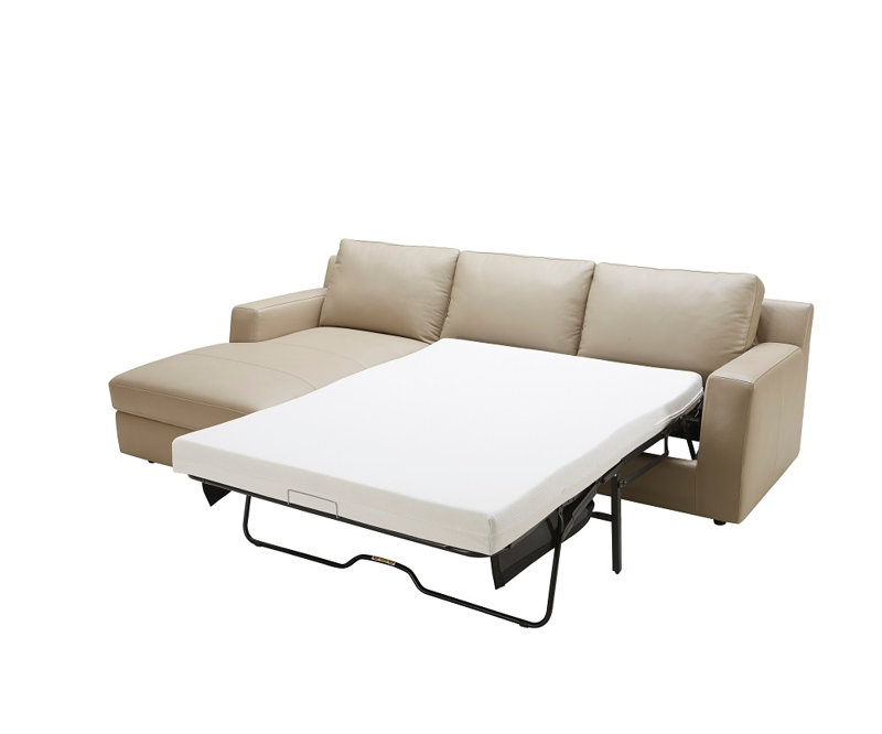 Mukai Upholstered L-Shaped Sectional, Left Hand Facing, Beige