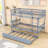 Bonifay Kids Twin Over Twin Bunk Bed with Trundle-379045513