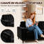 Karnak Velvet Sofa-848737073