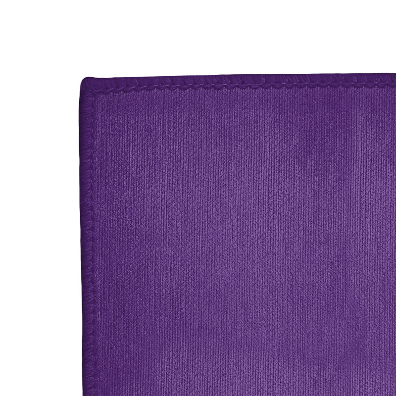 Tapis mauve rayé/gris ardoise, Rectangle 4 pi x 6 pi