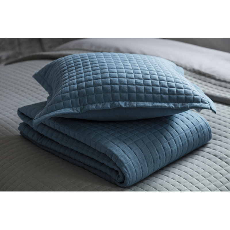 Crompton Rectangular Cushion, Cobalt