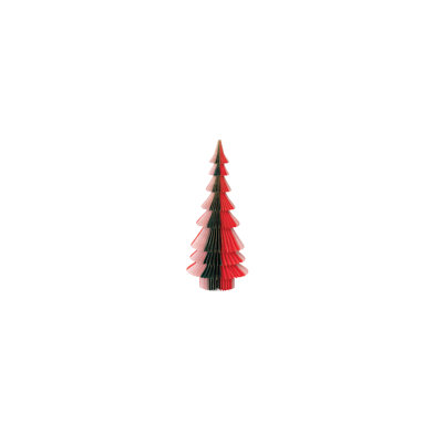 Handmade Paper Folding Honeycomb Tree With Gold Glitter Edge