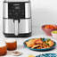 Chefman Turbofry Touch Digital Air Fryer, Stainless Steel, 5 Quart