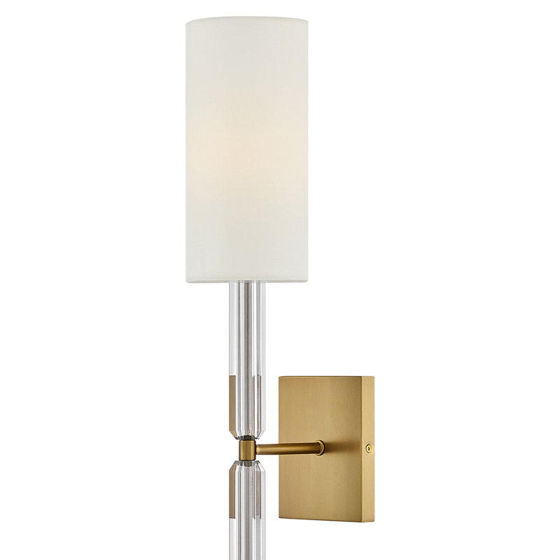 Hinkley Anika Sconce, Lacquered Brass
