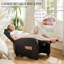 Fauteuil inclinable ergonomique à massage, fauteuil inclinable manuel à 160 ° avec 8 modes et télécommande-1459901101