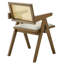 Ensemble de 2 fauteuils de salle à manger en cuir Thera-105770611-105770610