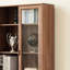 Vitrine en bois massif moderne simple et classique