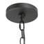 Luminaire suspendu cylindrique à 4 lumières 