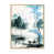 Toile naturelle avec cadre flottant