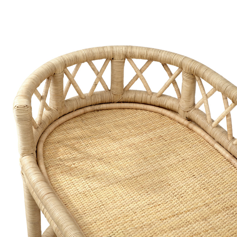 Trolley Dorini Natural Rattan