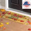 Tapis en fibre de coco Fall Leaves