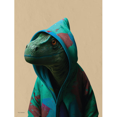 Hoodie Dino II by Seven Trees Design