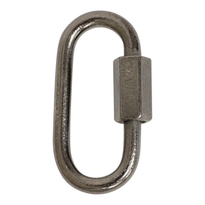 Verrouillage à vis fileté (2 pièces), Gris, H 1,57 po x l 0,79 po x P 0,16 po