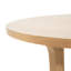Table de salle à manger 48 po ronde avec un attrait enchanteur. Sièges pour 4 personnes. Fabriqué en bois massif et imperméable. Résistant aux égratignures. Simple à monter. Convient aux cuisines et aux pièces. Clignotant en frêne naturel. L 48 po x P 48 po x H 31,65 po