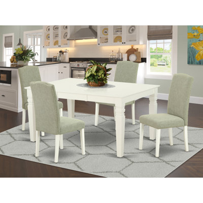 Clotario Extendable Solid Wood Dining Set