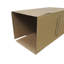 Paquet de 20 boîtes d'expédition imprimées 8 x 8 x 8 po, boîte en flûte à simple paroi B