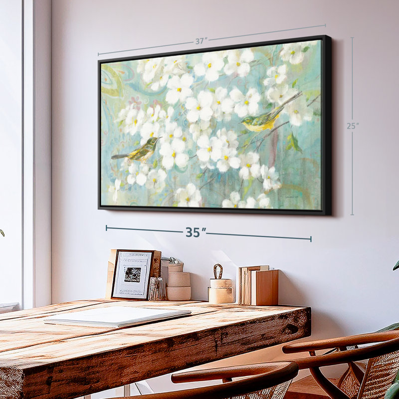 Impression sur toile Spring Dream II, H 25 po x l 37 po