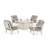 Prairie 5 Piece Multiple Chairs Seating Group with Cushions-88752825-131209911