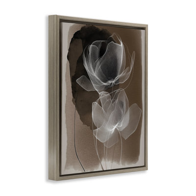 «Gossamer Roses on Brown Gold», art par Annabelle Hall