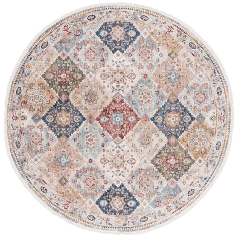 Ashington Oriental Rug, Round 6'7"