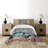 Ambesonne Nostalgic Bedspread Classic Vibes Car Print-101638434