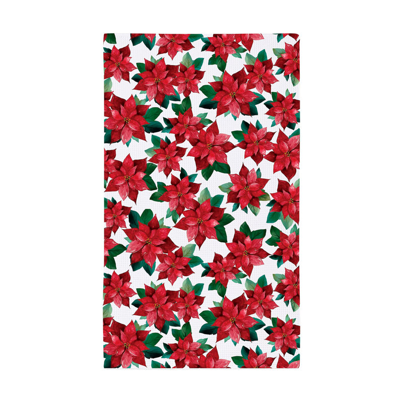 Serviette de cuisine Poinsettia Bliss