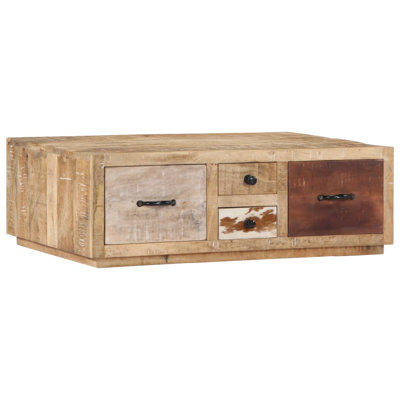Table basse simple avec rangement Rosia