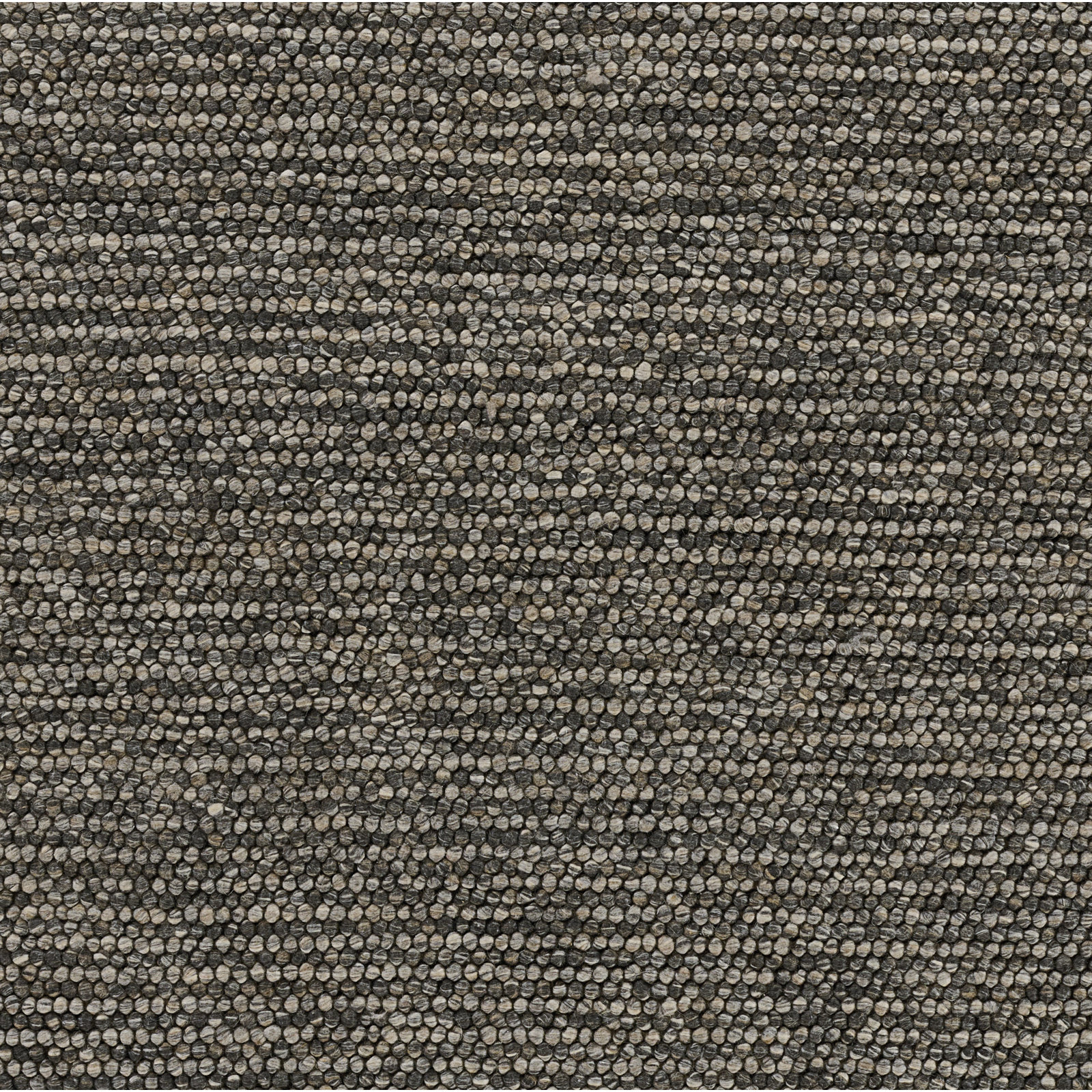 Asta Gray Hand-Woven Wool Rug, Rectangle 2' x 3'