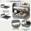 Lit plateforme tapissier avec système de rangement hydraulique Semmie-2071492455-2071492249