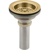 Duostrainer Sink drain and strainer with tailpiece